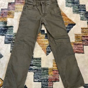 Prana Canvas Pants Sz 28x30